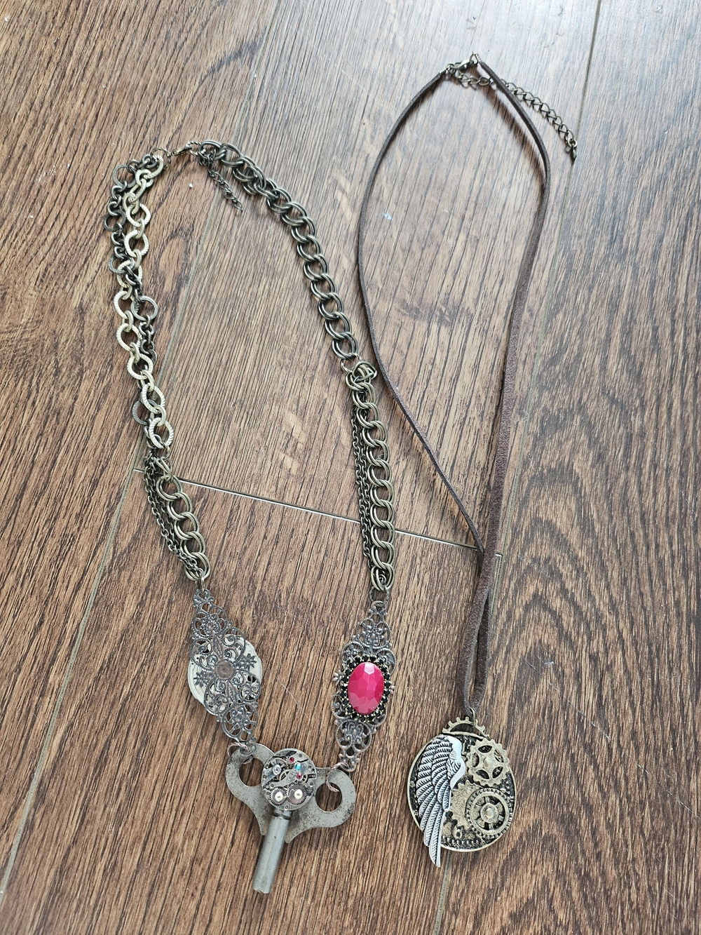 Steampunk-Inspired Necklaces - Picture 1 of 5